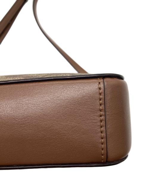COACH（コーチ）COACH (コーチ) シグネチャーショルダーバッグ ブラウンの古着・服飾アイテム