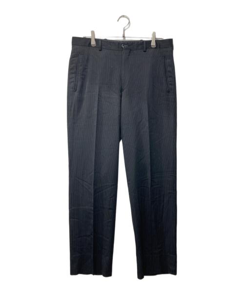 EMPORIO ARMANI（エンポリオ アルマーニ）EMPORIO ARMANI (エンポリオ アルマーニ) 00s/ストライプスラックス ネイビー サイズ:50の古着・服飾アイテム