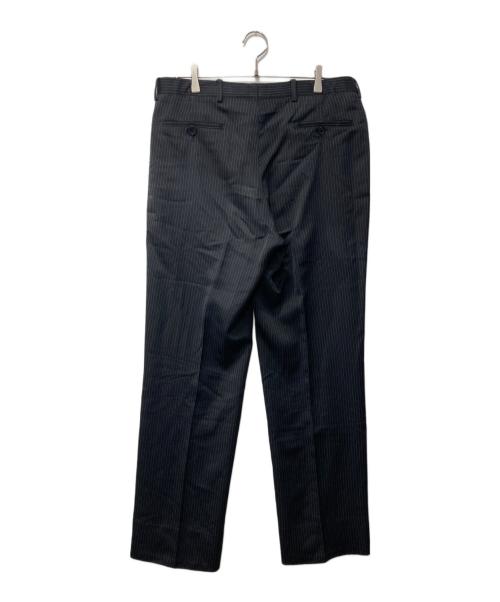 EMPORIO ARMANI（エンポリオ アルマーニ）EMPORIO ARMANI (エンポリオ アルマーニ) 00s/ストライプスラックス ネイビー サイズ:50の古着・服飾アイテム
