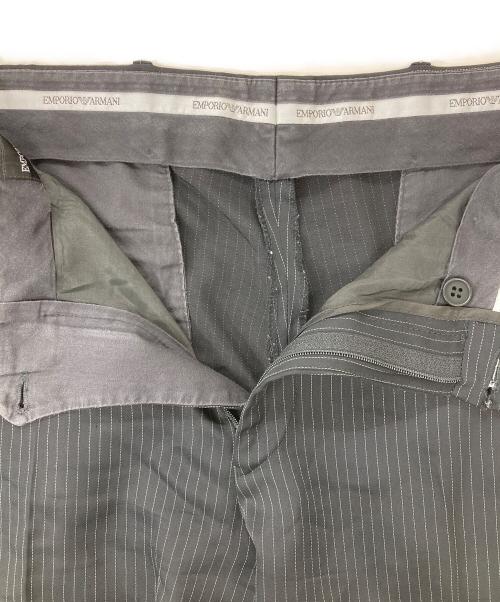 EMPORIO ARMANI（エンポリオ アルマーニ）EMPORIO ARMANI (エンポリオ アルマーニ) 00s/ストライプスラックス ネイビー サイズ:50の古着・服飾アイテム
