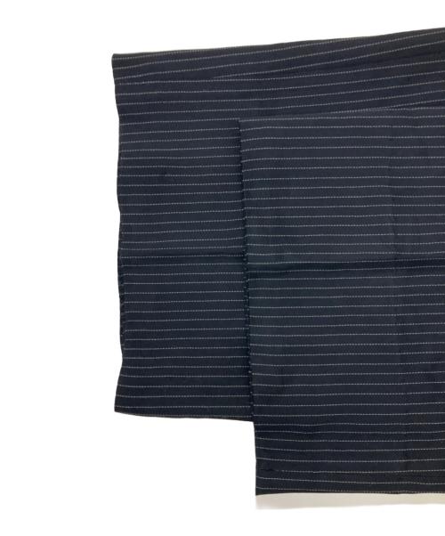 EMPORIO ARMANI（エンポリオ アルマーニ）EMPORIO ARMANI (エンポリオ アルマーニ) 00s/ストライプスラックス ネイビー サイズ:50の古着・服飾アイテム