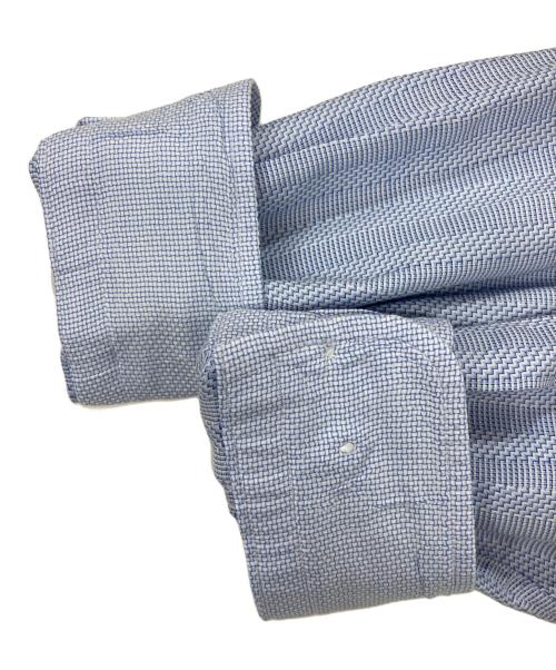 ETRO（エトロ）ETRO (エトロ) ストライプシャツ ブルー サイズ:40の古着・服飾アイテム