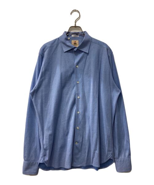 GUY ROVER（ギローバー）GUY ROVER (ギローバー) 長袖シャツ ブルー サイズ:XLの古着・服飾アイテム