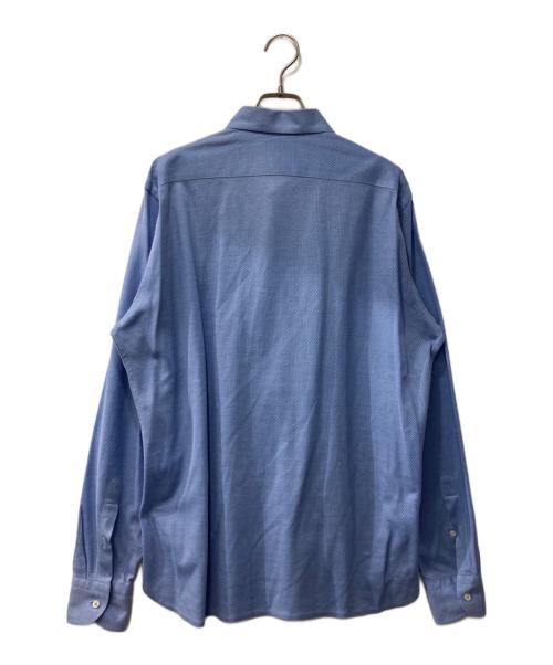 GUY ROVER（ギローバー）GUY ROVER (ギローバー) 長袖シャツ ブルー サイズ:XLの古着・服飾アイテム
