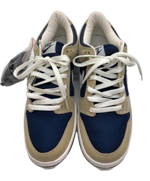 NIKE（ナイキ）NIKE (ナイキ) DUNK LOW PRO ベージュ×ネイビー サイズ:28の古着・服飾アイテム