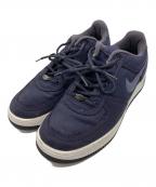 NIKEナイキ）の古着「Air Force 1 Canvas Blueprint/Carbon-Ivory」｜ネイビー