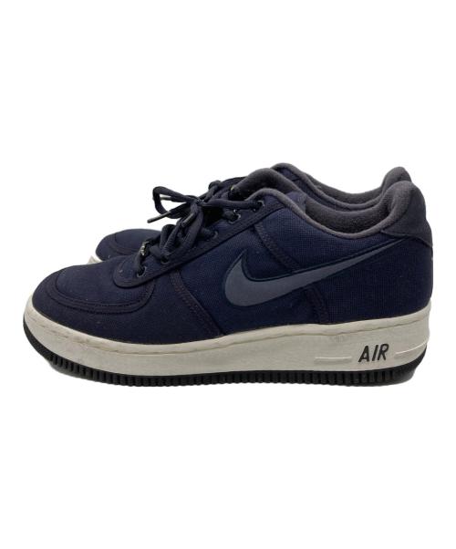 NIKE（ナイキ）NIKE (ナイキ) Air Force 1 Canvas Blueprint/Carbon-Ivory ネイビー サイズ:28の古着・服飾アイテム