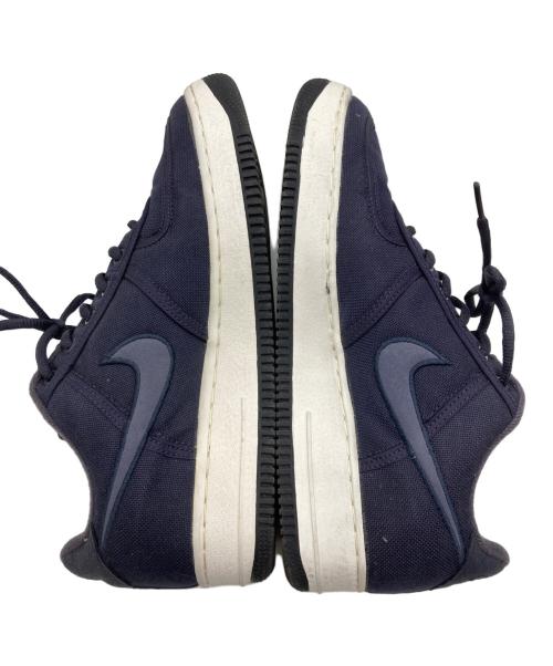NIKE（ナイキ）NIKE (ナイキ) Air Force 1 Canvas Blueprint/Carbon-Ivory ネイビー サイズ:28の古着・服飾アイテム