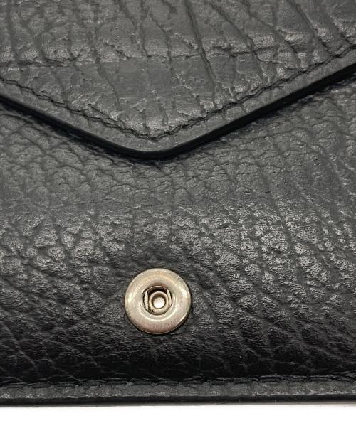 Maison Margiela（メゾンマルジェラ）Maison Margiela (メゾンマルジェラ) 4ステッチ バイフォールドウォレット/2つ折り財布 ブラックの古着・服飾アイテム