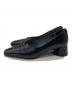 Le Talon GRISE (ル タロン グリーズ) 4cmレザーBRAIDEDパンプス ブラック サイズ:25：6000円