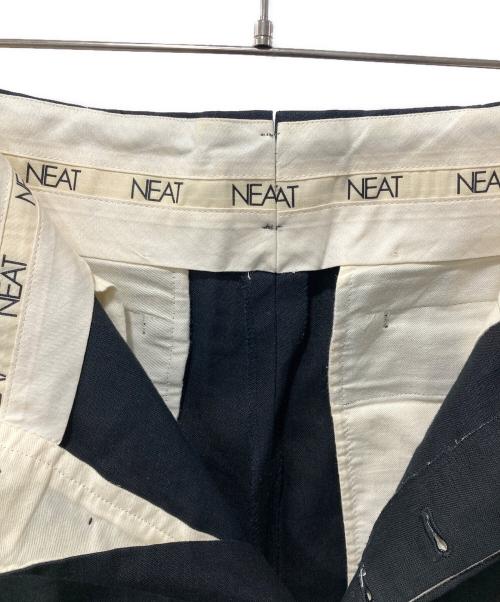 NEAT（ニート）NEAT (ニート) リネンパンツ ブラック サイズ:48の古着・服飾アイテム