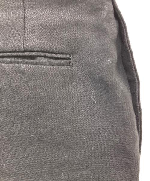 NEAT（ニート）NEAT (ニート) リネンパンツ ブラック サイズ:48の古着・服飾アイテム