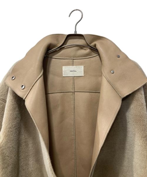 TODAYFUL（トゥデイフル）TODAYFUL (トゥデイフル) Standcollar Boa Jacket/ジャケット ベージュ サイズ:36の古着・服飾アイテム