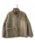 TODAYFUL（トゥデイフル）の古着「Standcollar Boa Jacket/ジャケット」｜ベージュ