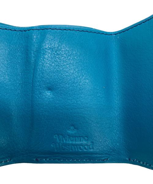 Vivienne Westwood（ヴィヴィアンウエストウッド）Vivienne Westwood (ヴィヴィアンウエストウッド) グラデーションコンパクトウォレット グリーンの古着・服飾アイテム