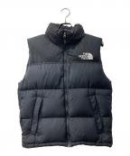 THE NORTH FACEザ ノース フェイス）の古着「ヌプシベスト/NUPTSE VEST/ダウンベスト」｜ブラック