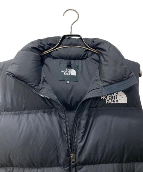 THE NORTH FACE（ザ ノース フェイス）THE NORTH FACE (ザ ノース フェイス) ヌプシベスト/NUPTSE VEST/ダウンベスト ブラック サイズ:Mの古着・服飾アイテム
