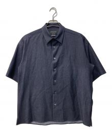 UNITED TOKYO（ユナイテッドトーキョー）の古着「アウトラストデニム ショートスリーブシャツ/半袖シャツ」｜グレー