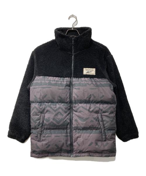 REEBOK（リーボック）REEBOK (リーボック) クラシックス ロッジ ダウン ジャケット / Classics Lodge Down Jacket ブラック サイズ:Lの古着・服飾アイテム