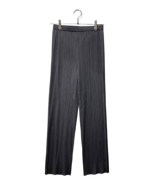 PLEATS PLEASE（プリーツプリーズ）PLEATS PLEASE (プリーツプリーズ) プリーツパンツ グレー サイズ:表記なしの古着・服飾アイテム