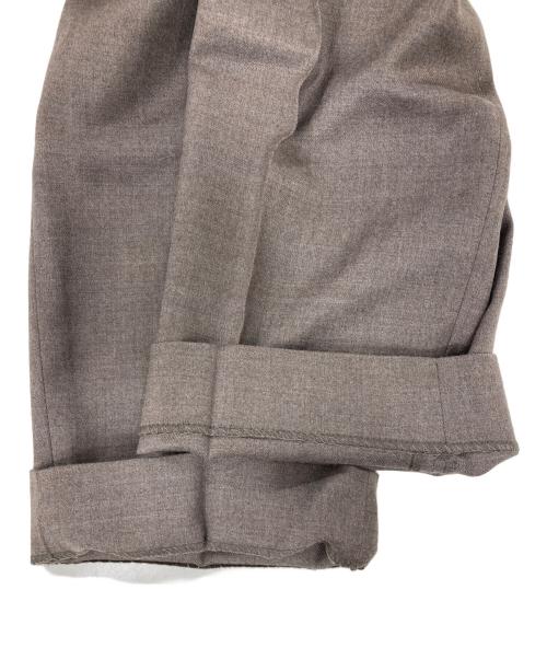 MAISON SPECIAL（メゾンスペシャル）MAISON SPECIAL (メゾンスペシャル) ウールスラックス ブラウン サイズ:2の古着・服飾アイテム