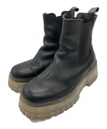 MARC JACOBS（マークジェイコブス）の古着「STOMPER BOOT/サイドゴアブーツ」｜ブラック