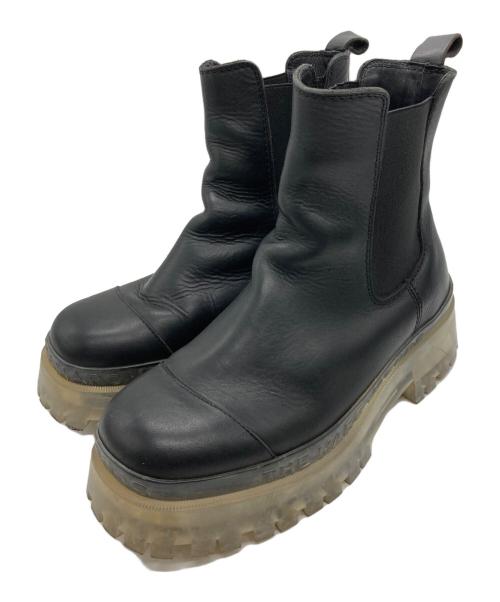 MARC JACOBS（マークジェイコブス）MARC JACOBS (マークジェイコブス) STOMPER BOOT/サイドゴアブーツ ブラック サイズ:38の古着・服飾アイテム