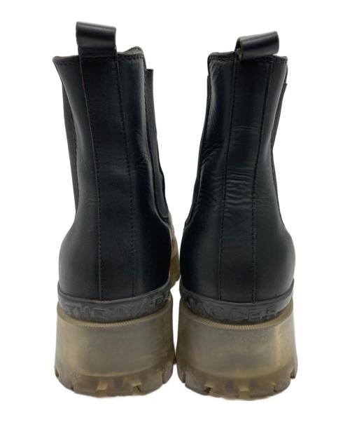 MARC JACOBS（マークジェイコブス）MARC JACOBS (マークジェイコブス) STOMPER BOOT/サイドゴアブーツ ブラック サイズ:38の古着・服飾アイテム