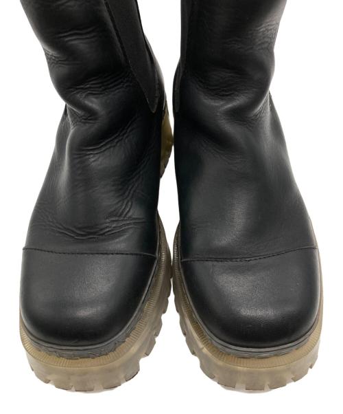 MARC JACOBS（マークジェイコブス）MARC JACOBS (マークジェイコブス) STOMPER BOOT/サイドゴアブーツ ブラック サイズ:38の古着・服飾アイテム