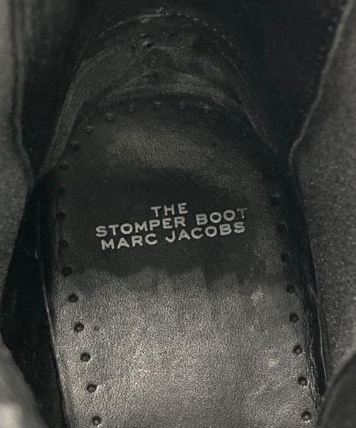 MARC JACOBS（マークジェイコブス）MARC JACOBS (マークジェイコブス) STOMPER BOOT/サイドゴアブーツ ブラック サイズ:38の古着・服飾アイテム