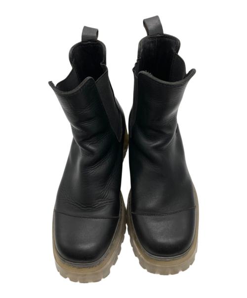 MARC JACOBS（マークジェイコブス）MARC JACOBS (マークジェイコブス) STOMPER BOOT/サイドゴアブーツ ブラック サイズ:38の古着・服飾アイテム