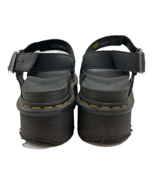 Dr.Martens（ドクターマーチン）Dr.Martens (ドクターマーチン) VOSS Hydro Leather/厚底サンダル ブラック サイズ:UK6の古着・服飾アイテム
