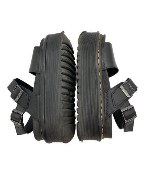 Dr.Martens（ドクターマーチン）Dr.Martens (ドクターマーチン) VOSS Hydro Leather/厚底サンダル ブラック サイズ:UK6の古着・服飾アイテム