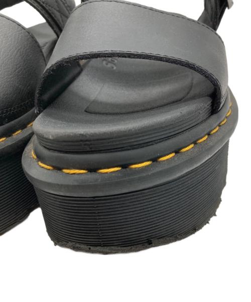 Dr.Martens（ドクターマーチン）Dr.Martens (ドクターマーチン) VOSS Hydro Leather/厚底サンダル ブラック サイズ:UK6の古着・服飾アイテム