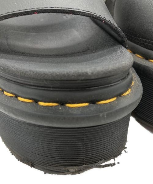 Dr.Martens（ドクターマーチン）Dr.Martens (ドクターマーチン) VOSS Hydro Leather/厚底サンダル ブラック サイズ:UK6の古着・服飾アイテム