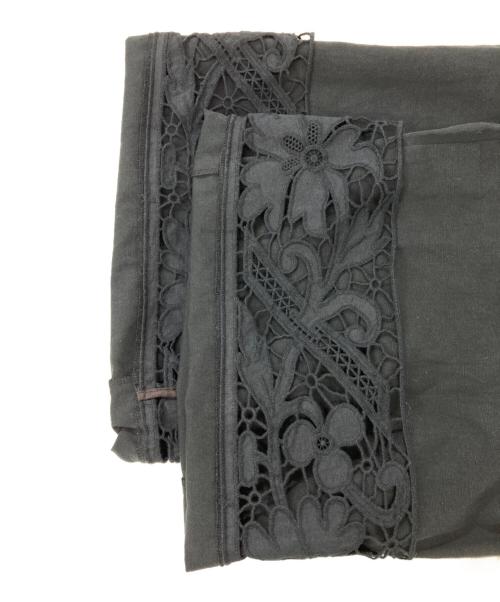 MUVEIL（ミュベール）MUVEIL (ミュベール) オールインワン/レースサロペット ブラック サイズ:36の古着・服飾アイテム