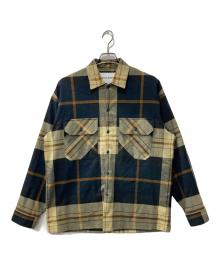 Kinloch Anderson×franz（キンロックアンダーソン×フランツ）の古着「ONE SIZE FITS ALL シャツ」｜カーキ