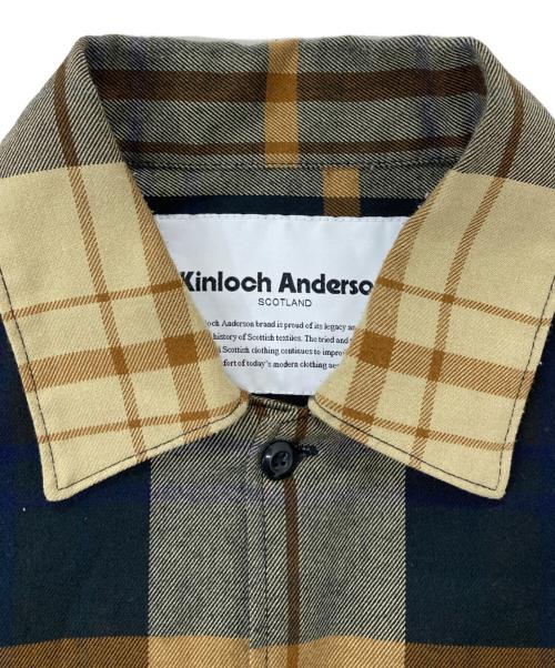 Kinloch Anderson（キンロックアンダーソン）Kinloch Anderson (キンロックアンダーソン) franz (フランツ) ONE SIZE FITS ALL シャツ カーキ サイズ:Fの古着・服飾アイテム