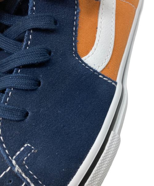 VANS（ヴァンズ）VANS (ヴァンズ) SKATE GROSSO MID/ミッドカットスニーカー ネイビー×オレンジ サイズ:29.5の古着・服飾アイテム