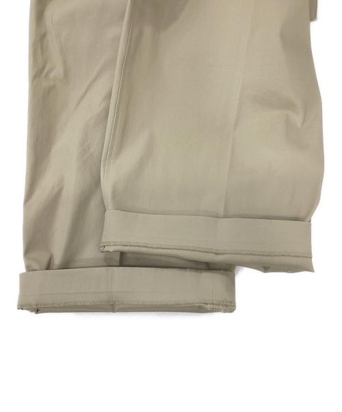 allureville（アルアバイル）allureville (アルアバイル) 26SS/チノボックスタックパンツ ベージュ サイズ:1の古着・服飾アイテム