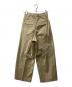 allureville (アルアバイル) 26SS/チノボックスタックパンツ ベージュ サイズ:1：9000円
