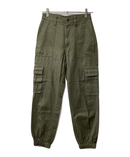 allureville（アルアバイル）allureville (アルアバイル) バルキーシックチノカーゴパンツ カーキ サイズ:1の古着・服飾アイテム