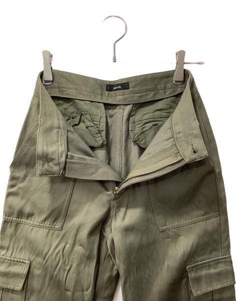 allureville（アルアバイル）allureville (アルアバイル) バルキーシックチノカーゴパンツ カーキ サイズ:1の古着・服飾アイテム