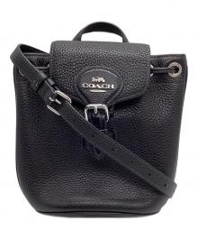 COACH（コーチ）の古着「アメリア コンバーチブル ミニバック 2way」｜ブラック