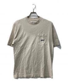 PALACE（パレス）の古着「EASY POCKET T-SHIRT/ポケットTシャツ」｜ベージュ