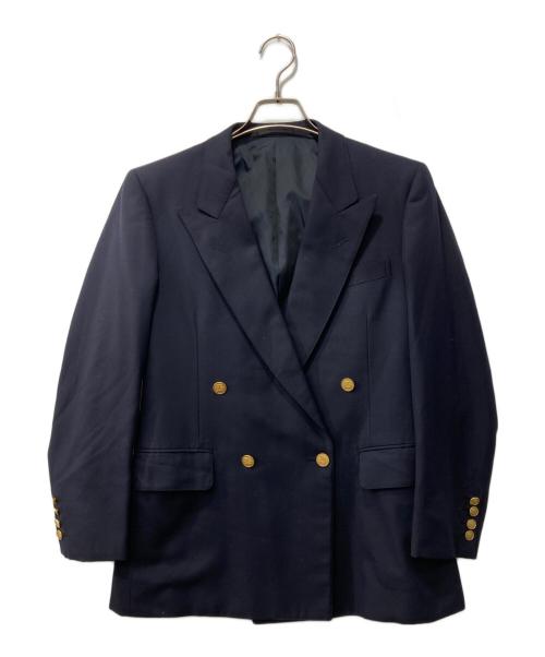 Burberry's（バーバリーズ）Burberry's (バーバリーズ) ダブルジャケット ネイビー サイズ:90-78-165A4の古着・服飾アイテム