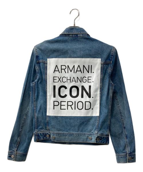 ARMANI EXCHANGE ICON PERIOD（アルマーニ エクスチェンジ アイコン ピリオド）ARMANI EXCHANGE ICON PERIOD (アルマーニ エクスチェンジ アイコン ピリオド) デニムジャケット インディゴ サイズ:XSの古着・服飾アイテム