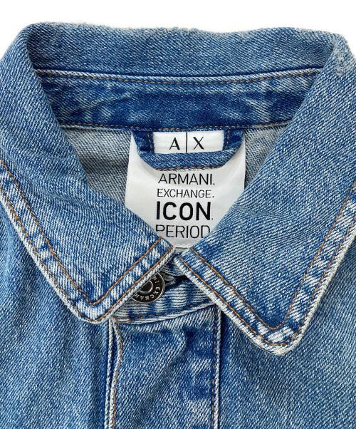 ARMANI EXCHANGE ICON PERIOD（アルマーニ エクスチェンジ アイコン ピリオド）ARMANI EXCHANGE ICON PERIOD (アルマーニ エクスチェンジ アイコン ピリオド) デニムジャケット インディゴ サイズ:XSの古着・服飾アイテム