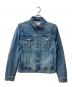 ARMANI EXCHANGE ICON PERIOD（アルマーニ エクスチェンジ アイコン ピリオド）の古着「デニムジャケット」｜インディゴ