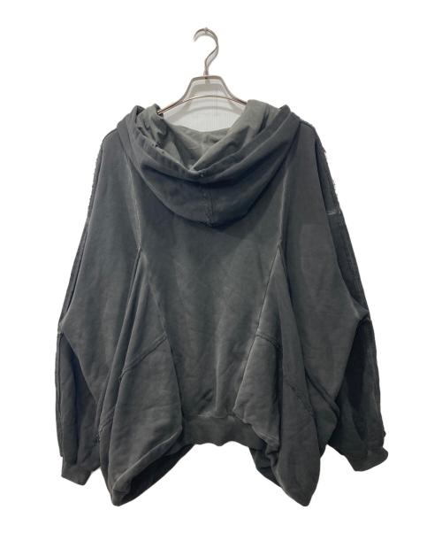 whiteland Blackburn（ホワイトランドブラックバーン）whiteland Blackburn (ホワイトランドブラックバーン) ZIP UP CARGO HOODIE/ジップパーカー グレー サイズ:Fの古着・服飾アイテム